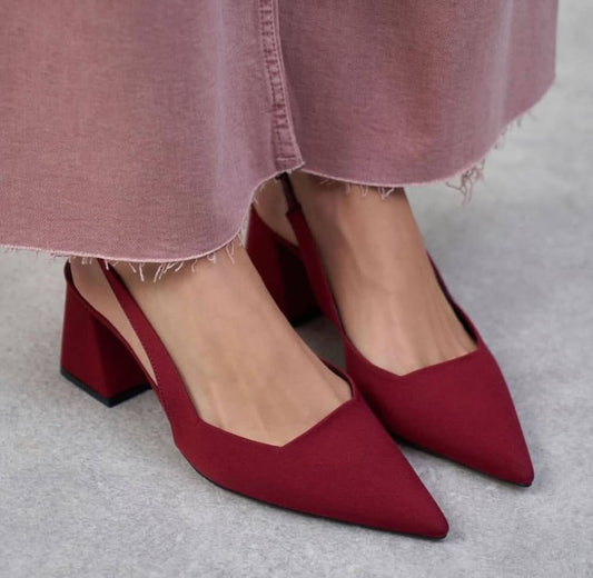 Indus shoes (Maroon)