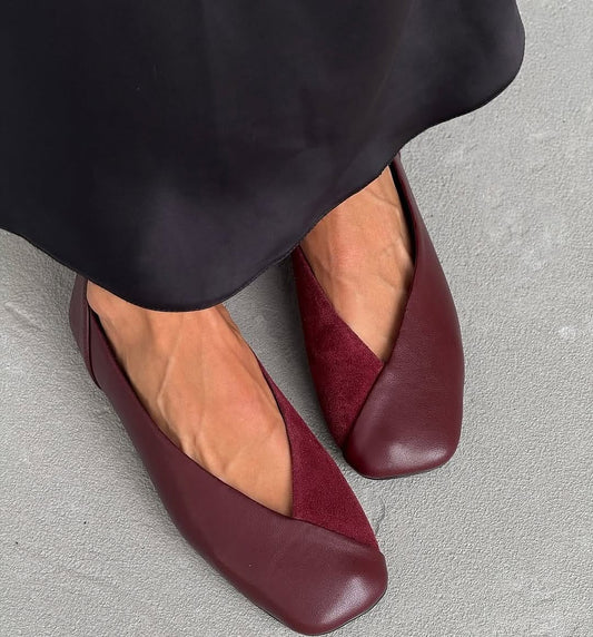 Eva shoes (Maroon)