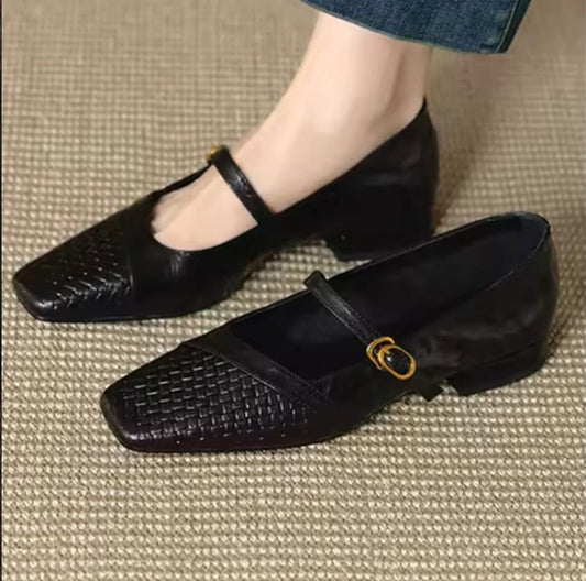 Heritage mary Jane shoe (Black)