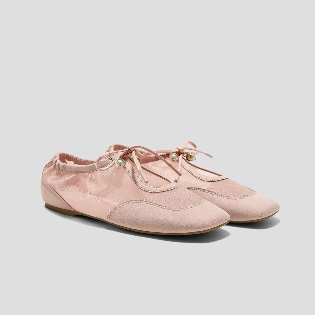 Organza shoe (Pink)