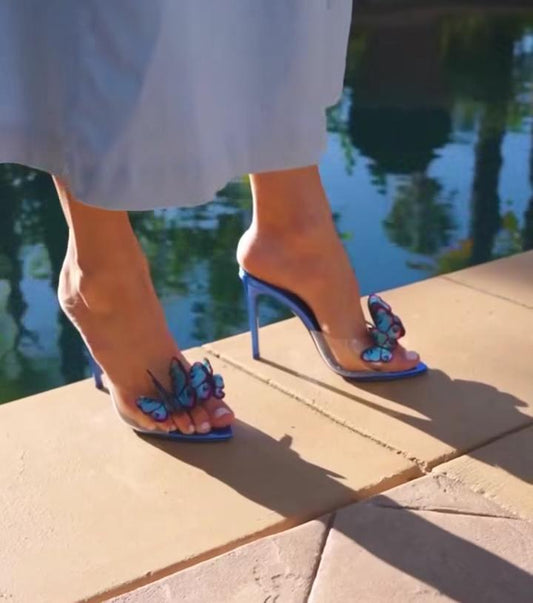 Pool butterfly heel
