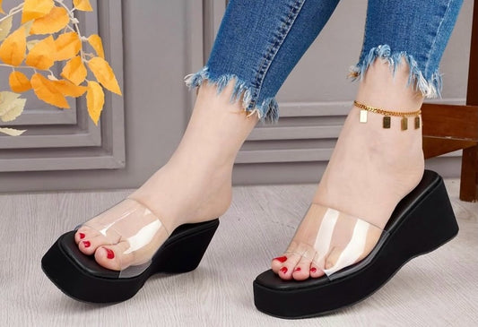 Glass feet wedge (Black)