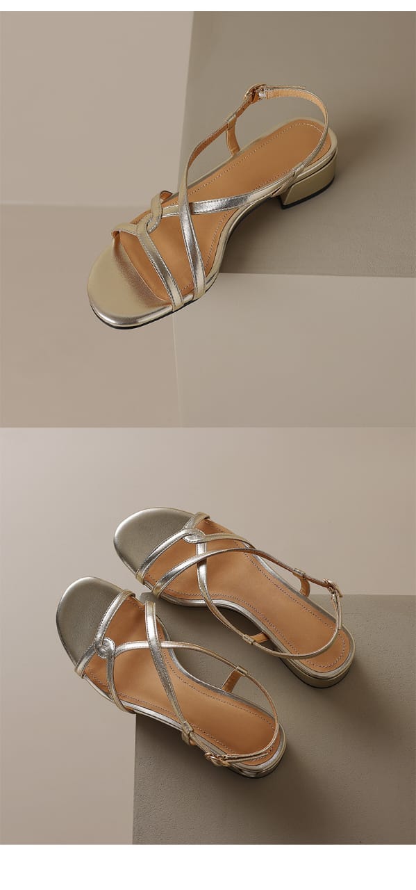 Dusto Elegant women sandals- Gold