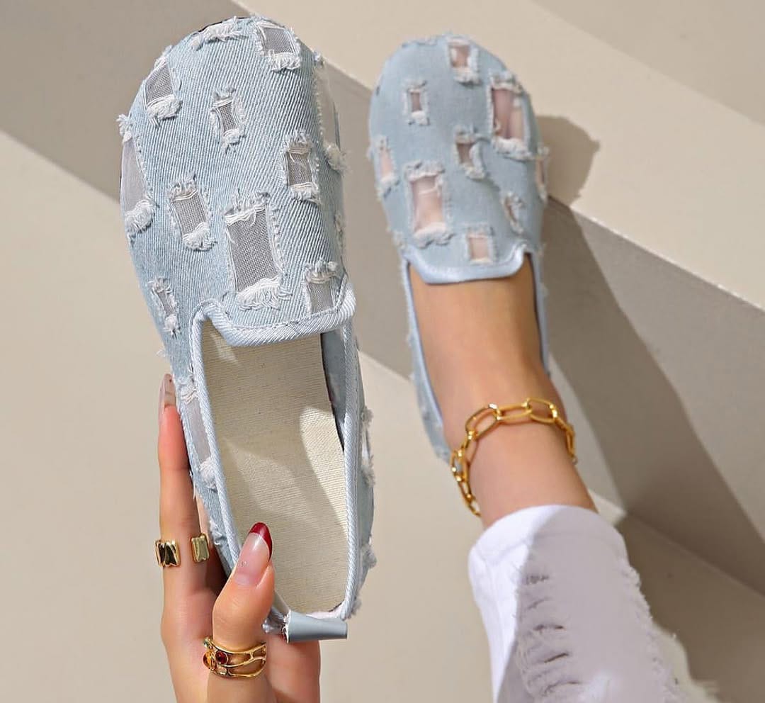 Denim shoes (Baby Blue)