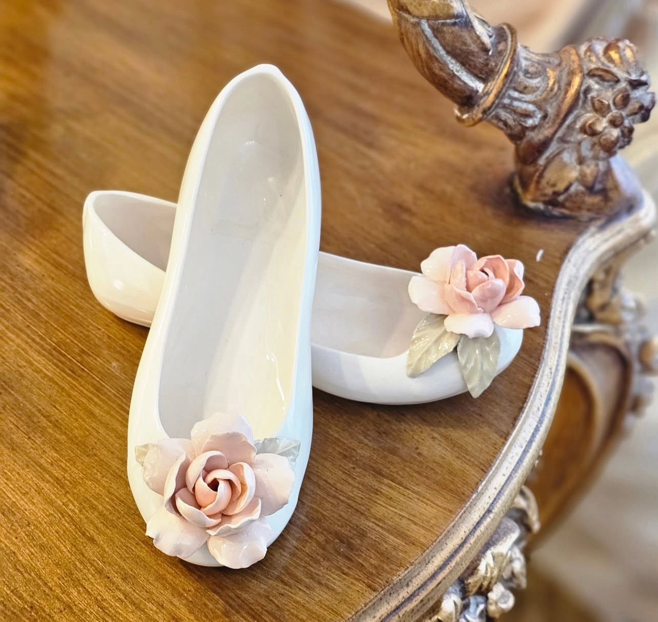 Flowers Ballet shoes