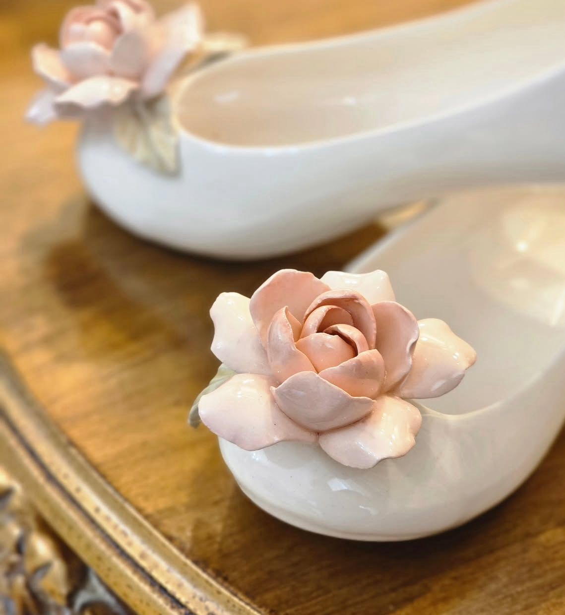 Flowers Ballet shoes
