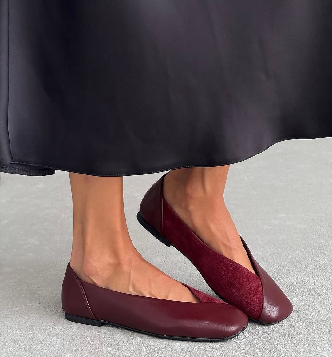 Eva shoes (Maroon)