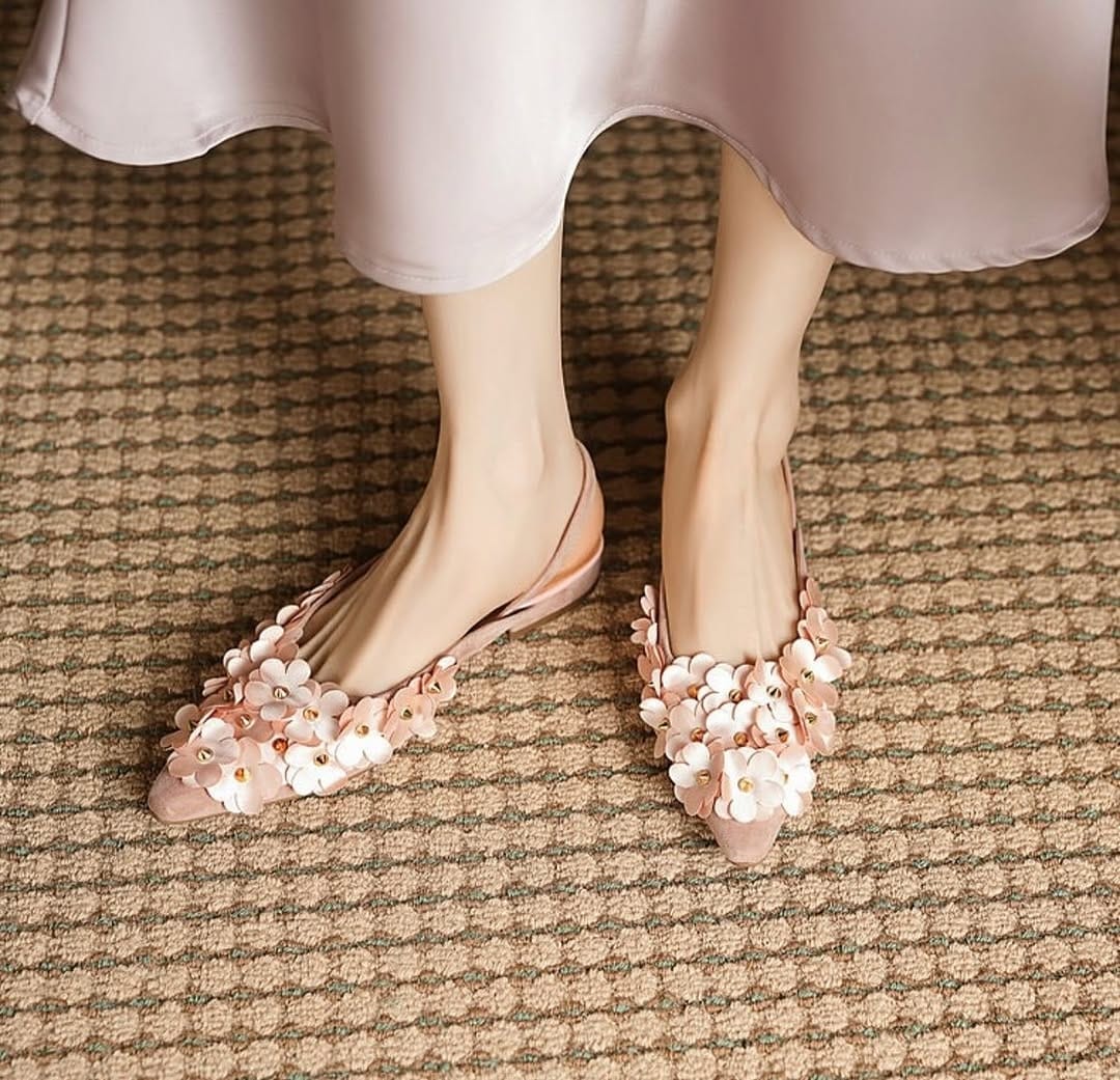 Petal Grace Flats (Pink)