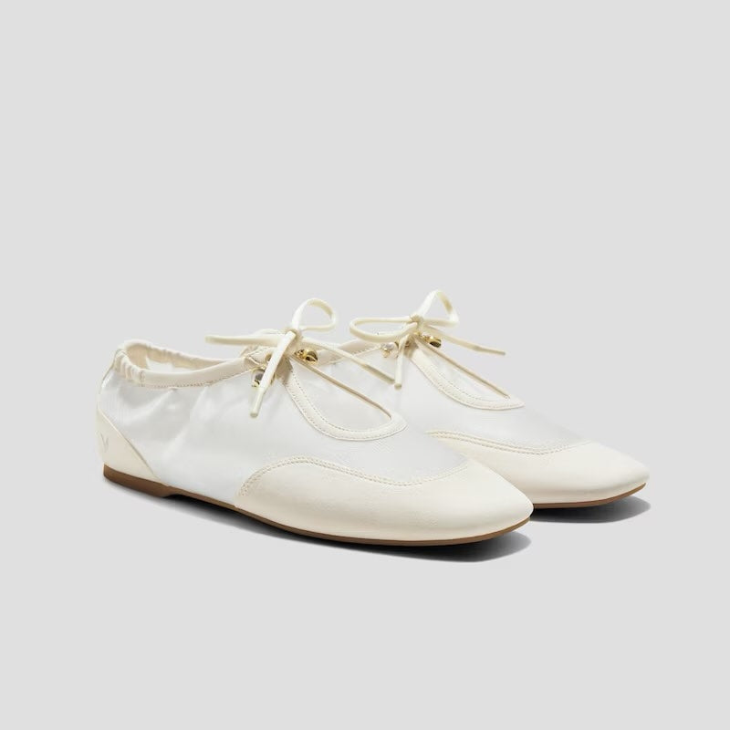 Organza shoe (White)