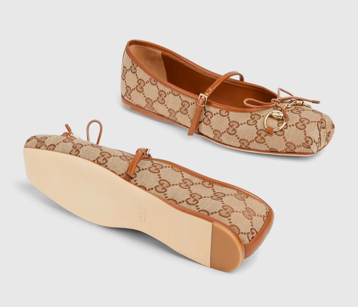Aurora Mary Jane flats (Brown)