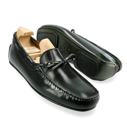 Driving Loafer Men's Shoes (Black)